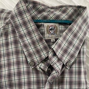 CINCH classic fit men's western long sleeve shirt